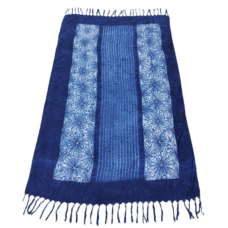 Style Yunnan Travel Printing Cotton Linen Scarfs