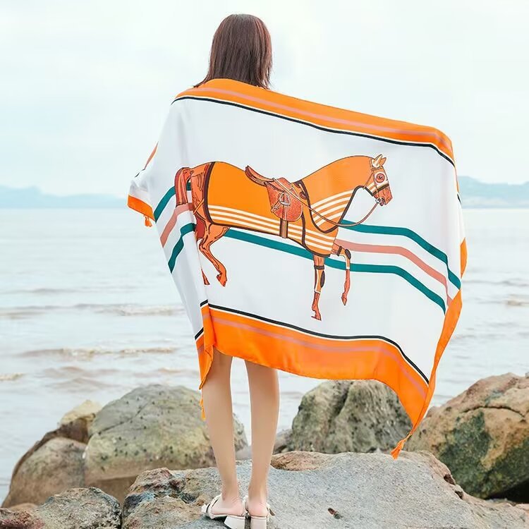 Ethnic Style Shawl Female Summer Hainan Scarfs