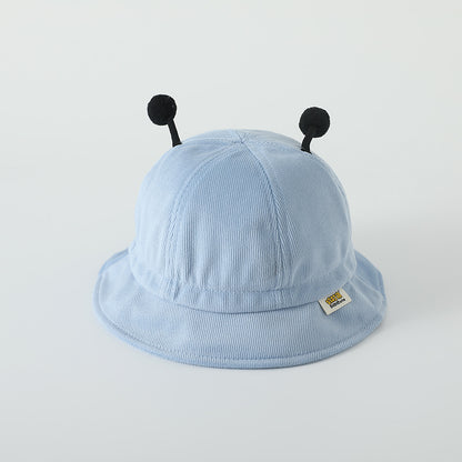 Letters Korean Style Soft Brim Peaked Kids' Headwear