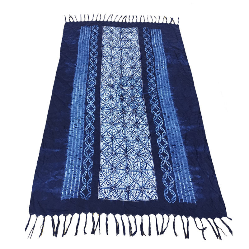 Style Yunnan Travel Printing Cotton Linen Scarfs