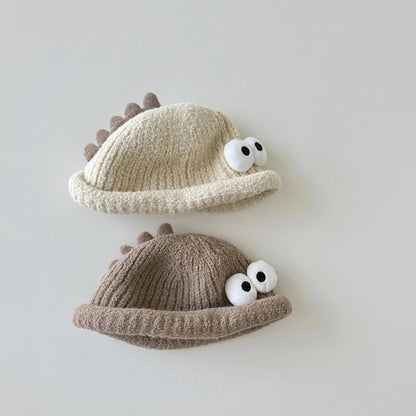 Hat Super Cute Dinosaur Knitted Skullcap Kids' Headwear