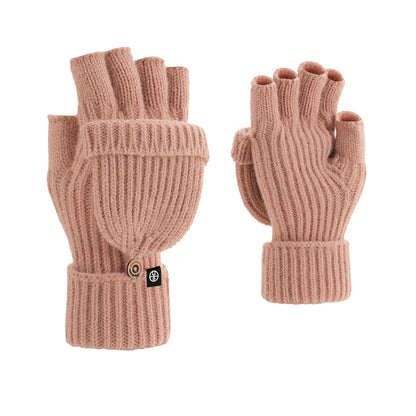 Touch Screen Warm Double Layer Thickened Gloves