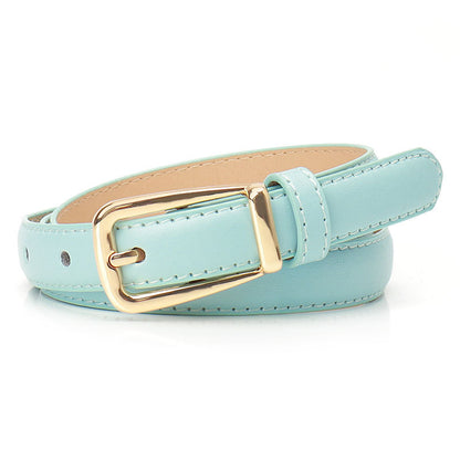 Women's Pin Buckle Fashion Jeans Decorative Band Belts