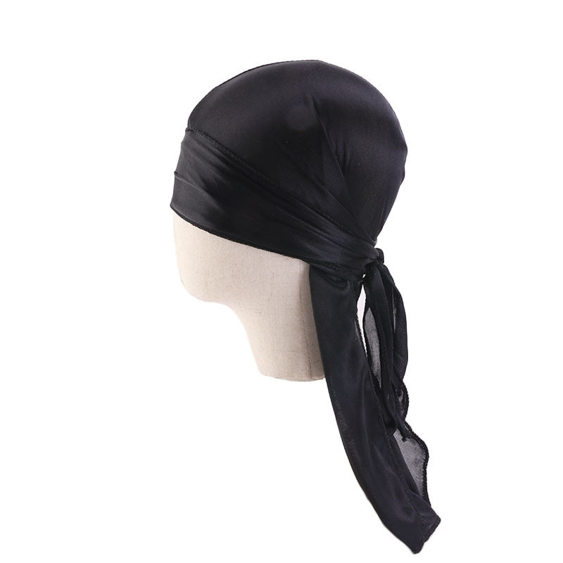 Children's Silk Bandage Pirate Hat Tam-o'-shanter Hip Kids' Headwear