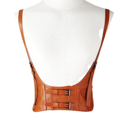 Corset Shoulder Strap Retro Single Circle Imitation Belts