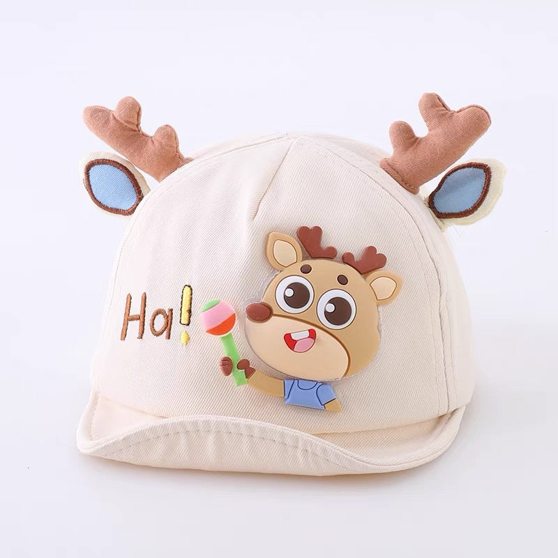 Children's Hat Turban Peaked Cartoon Sun Protection Kids' Headwear