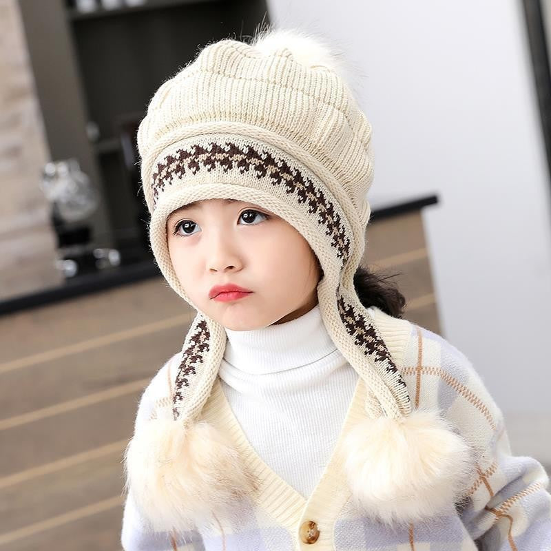 Hat Cute Fashion Princess Fleece-lined Warm Hats & Caps