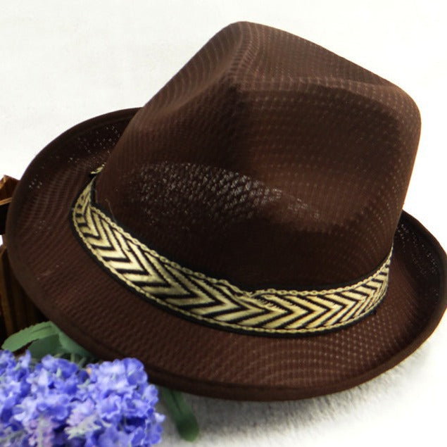 Women's & Men's Light Board Hat Autumn Outdoor Fedora Korean Kids' Headwear