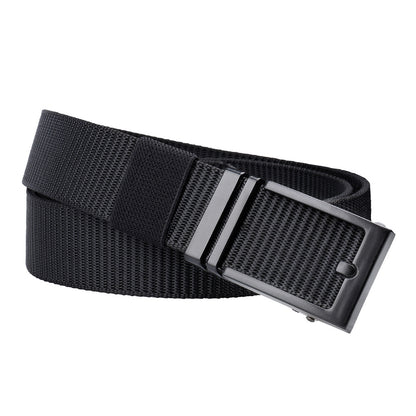 Appearance Toothless Automatic Business Casual Weaving Belts