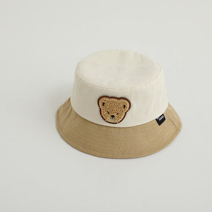 Children's Hat Thin Bucket Korean Letter Boy Kids' Headwear