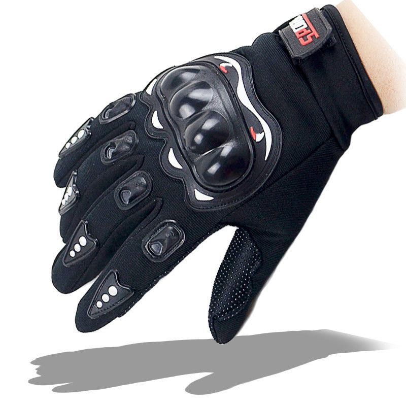 Men's Sports Motorbike Outdoor Racing Hard Shell Gloves