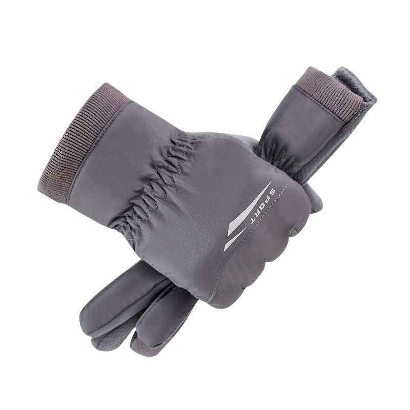 Men's Outdoor Cycling Mountaineering Fishing Full Finger Gloves