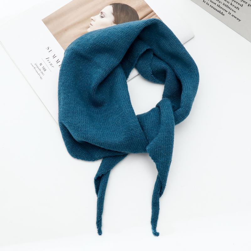 Women's Pure Color Warm Keeping Outerwear Decorative Scarfs