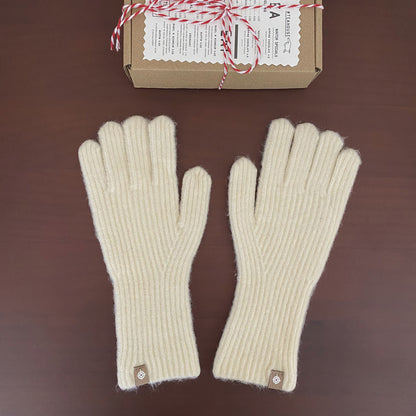 Winter Warm Touch Screen Pitaya Color Gloves