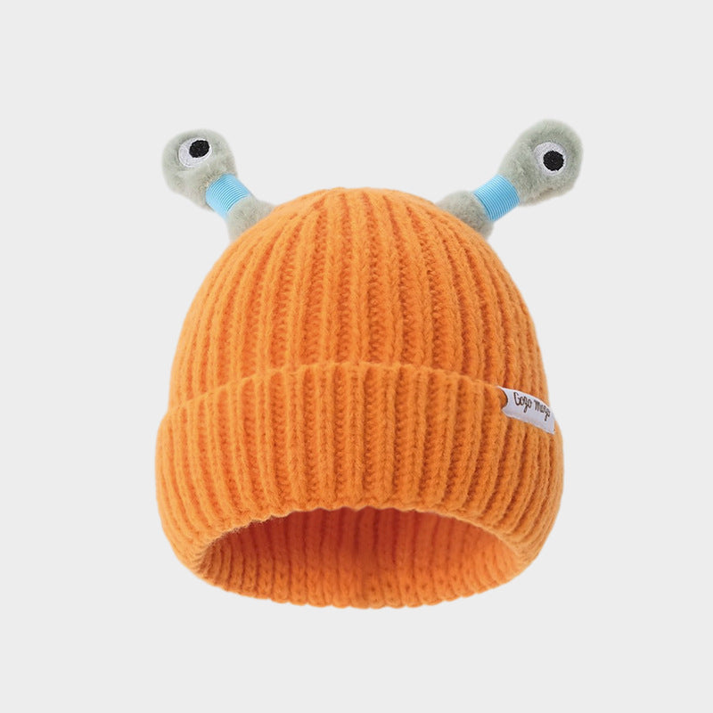 Children's Woolen Cute Cartoon Funny Tentacles Boys Warm Kids' Headwear