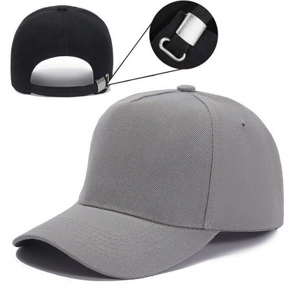 Light Board Solid Color Baseball Leisure Hats & Caps