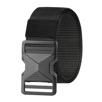 Men's Tactical Outdoor Training Thickened Woven Canvas Belts