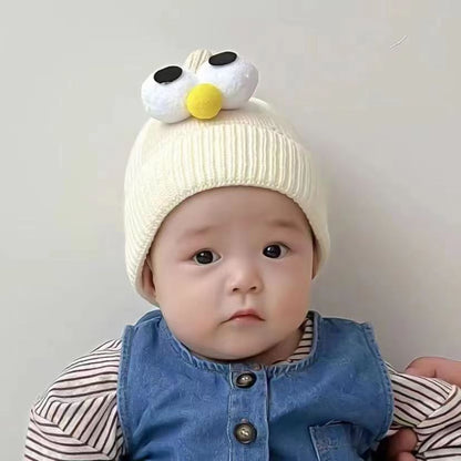 Super Cute Boy Woolen Knitted Warm Kids' Headwear