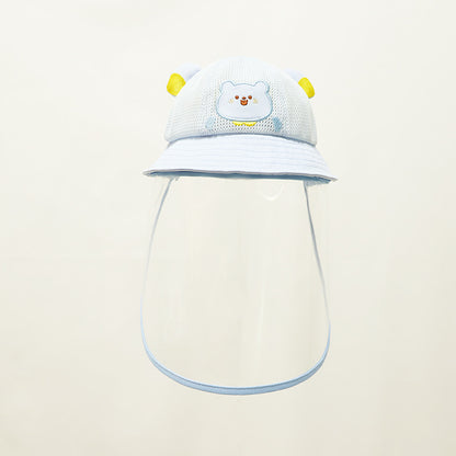 Children's Hat Protective Mask Bucket Male Female Kids' Headwear