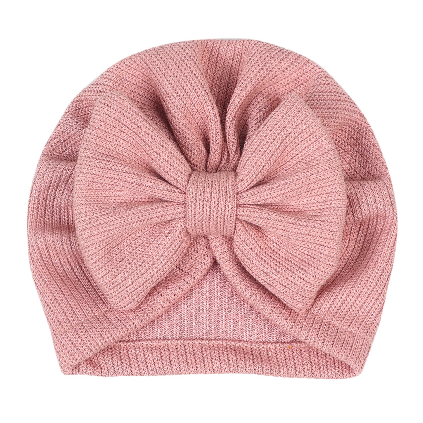 Children's Solid Color Bow Hat Pinstripe Indian Kids' Headwear