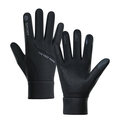 Men's Warm Touch Screen Outdoor Winter Windproof Gloves