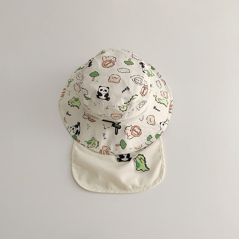 Children's Autumn South Sun Hat Summer Cartoon Kids' Headwear