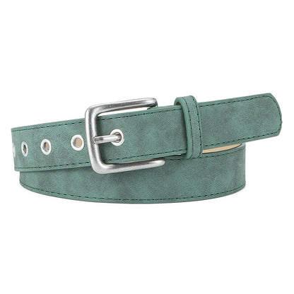 Women's Matte Texture Pin Buckle High-grade Versatile Belts