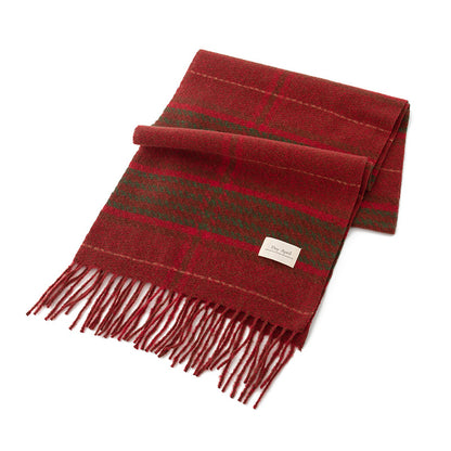 Women's Cashmere Feel Christmas Plaid High Sense Scarfs