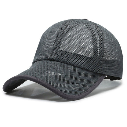 Women's & Men's Hat Summer Full Mesh Baseball Sun Breathable Hats & Caps