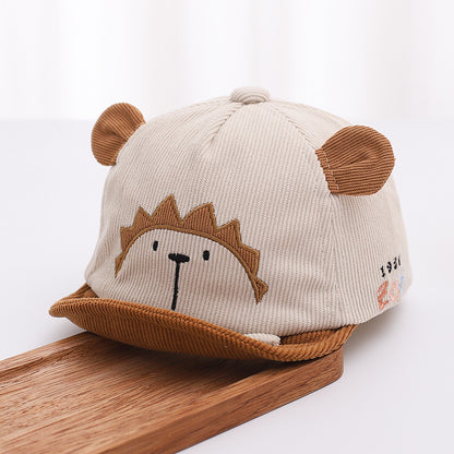 Children's Embroidery Hat Cartoon Peaked Fashion Boy Kids' Headwear