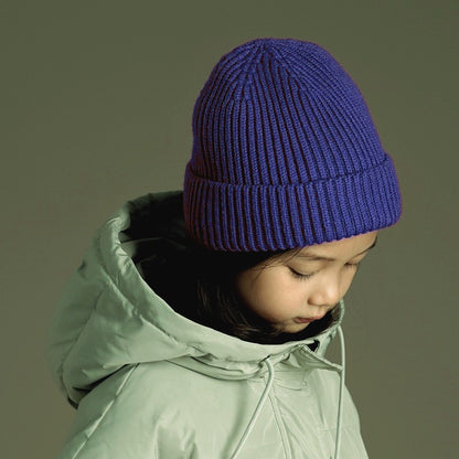 Children's Hat Winter Warm Soft Knitted Leisure Kids' Headwear