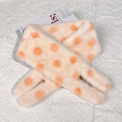 Imitation Rabbit Fur Mittens Plush Warm Gloves