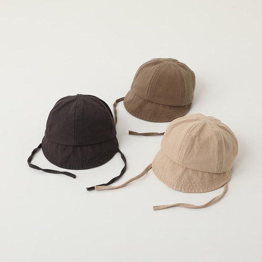 Women's & Men's Thin Korean Style Solid Color Peaked Kids' Headwear