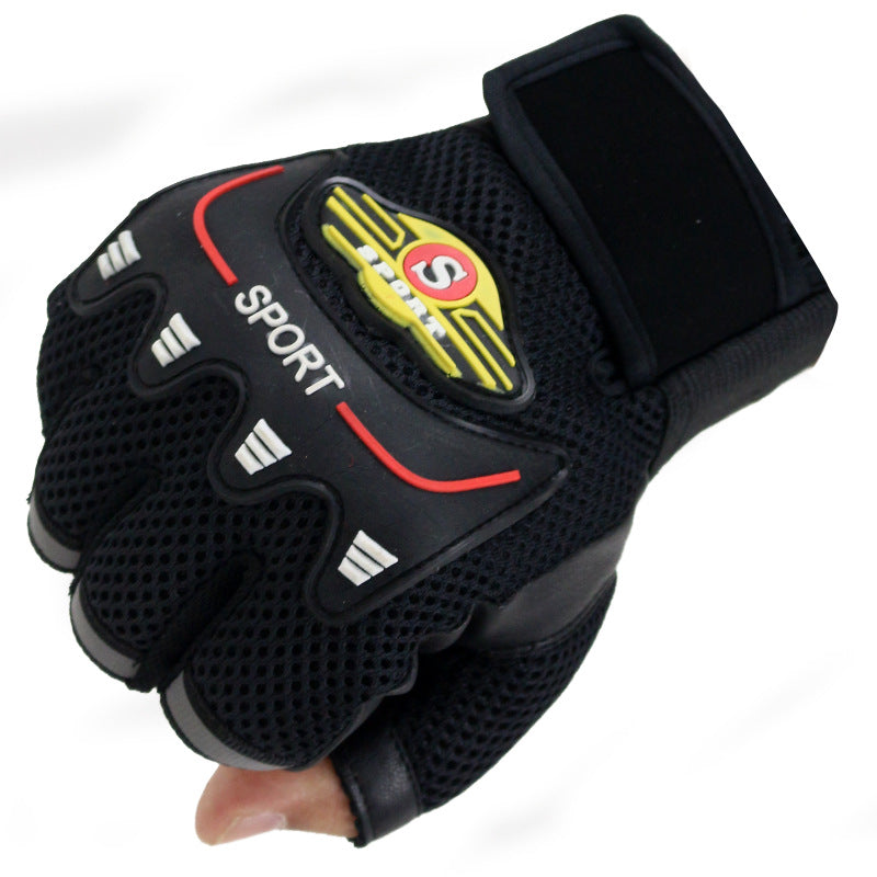 Men's Nail Half Finger Outdoor Tactics Summer Gloves