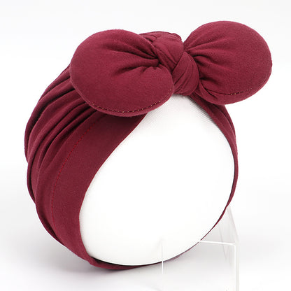 Hat Cotton Infant Indian Bow Tam-o'-shanter Kids' Headwear