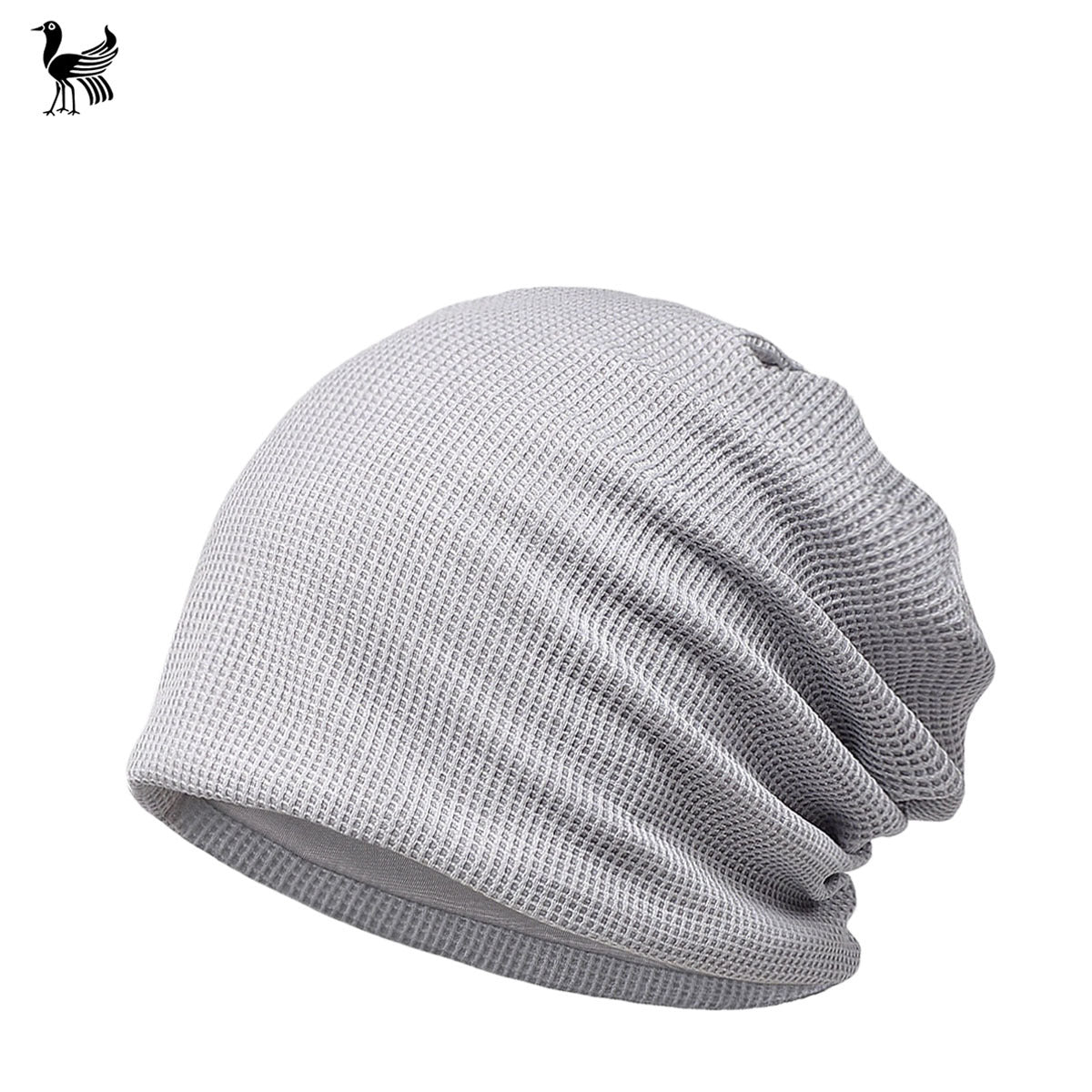 Women's Toque Thin Waffle Pure Color Cotton Fashion Hats & Caps