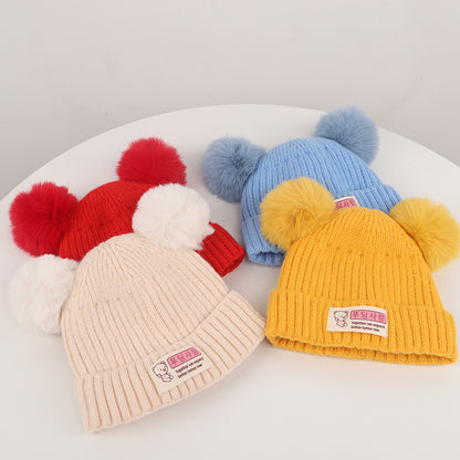 Women's & Men's Cute Super Wool Cotton Winter Born Kids' Headwear