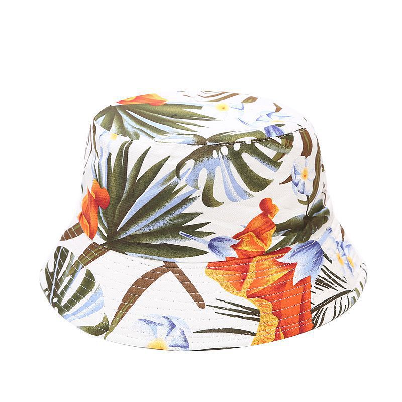 Women's Printed Double-sided Sun Summer Outdoor Travel Hats & Caps