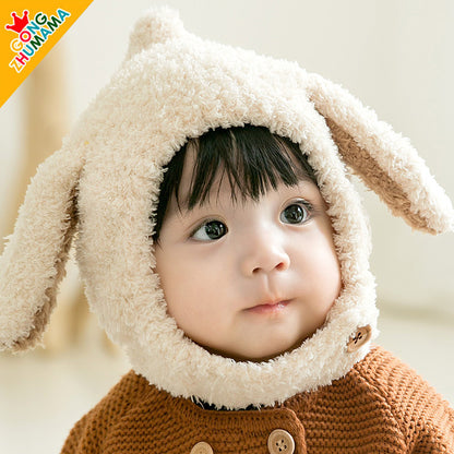 Hat Warm Ear Protection Windproof Plush Bonnet Kids' Headwear