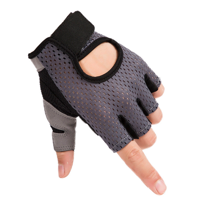 Finger Dumbbell Training Shock Absorption Outdoor Gloves