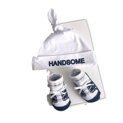 Hat Socks Suit Born Fetal Male Kids' Headwear