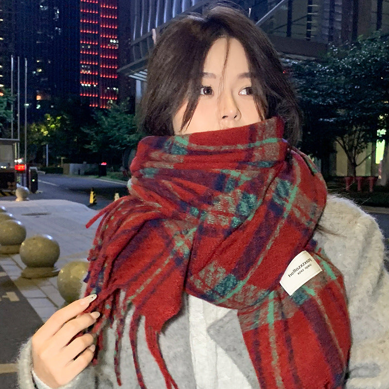 Female Winter Korean Style Versatile Cute Scarfs