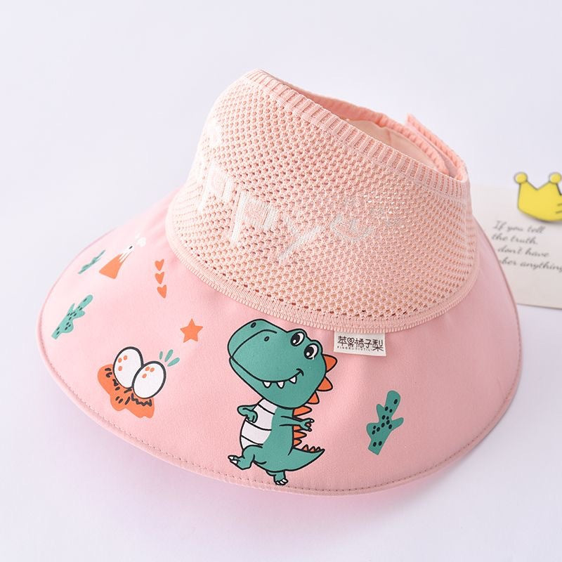 Children's Sun Hat Summer Boy Topless Uv Kids' Headwear