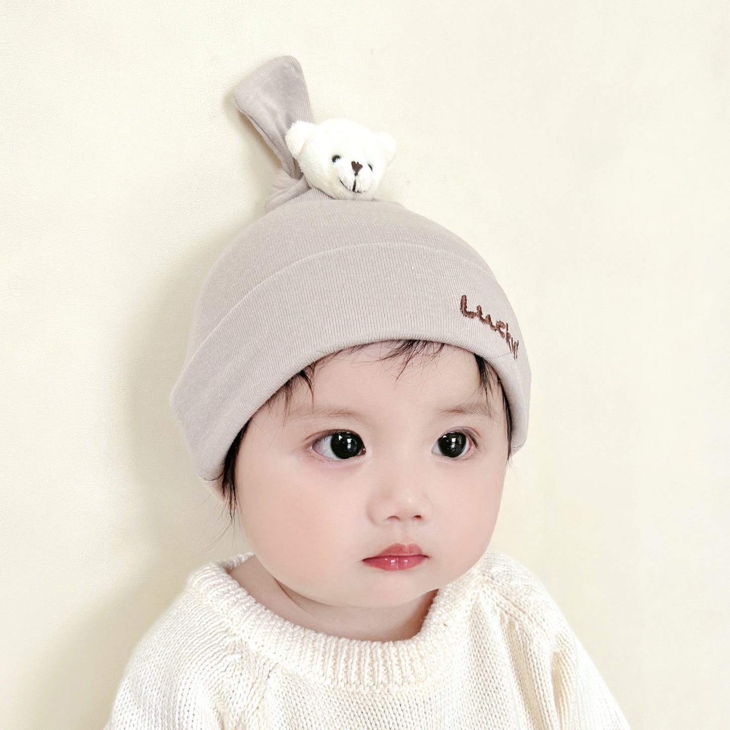 Hat Thin Born Beanie Triangular Binder Kids' Headwear