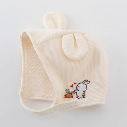 Toque Double Wall Cute Bunny Male Female Kids' Headwear