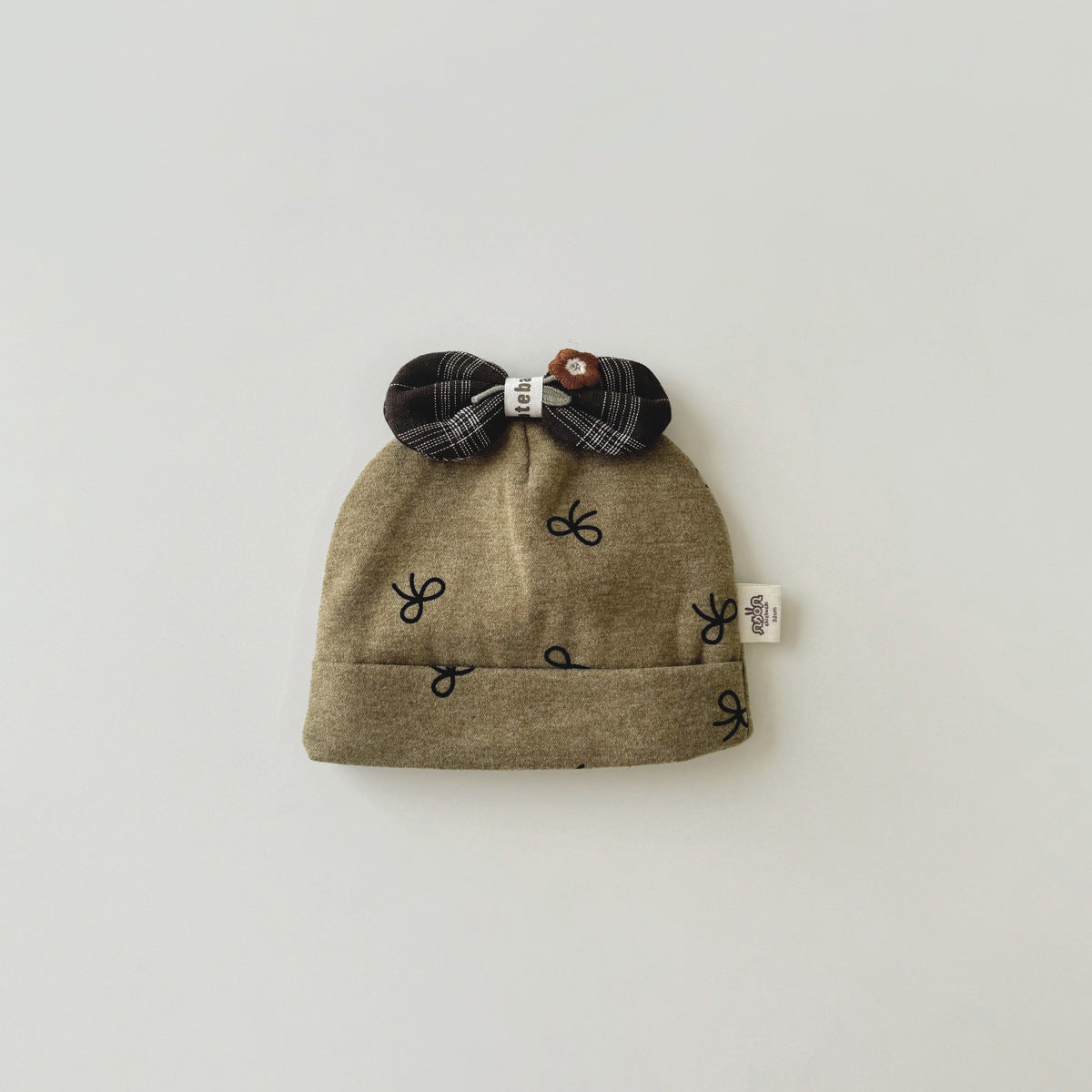 Cute Super Born Cotton Beanie Korean Style Kids' Headwear