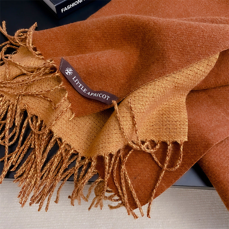 Women's Good Quality Solid Color For Winter Scarfs