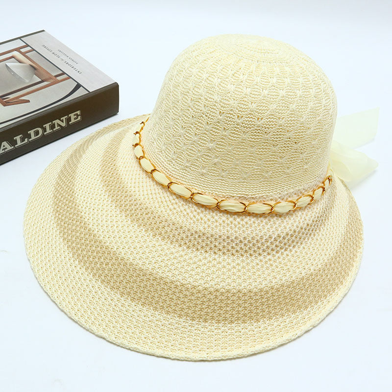 Women's Straw Hat Seaside Beach Versatile Fashion Hats & Caps