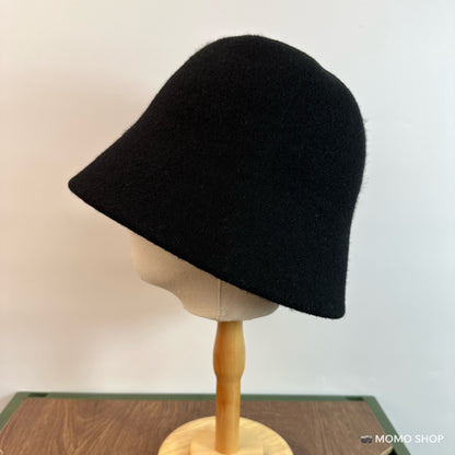 Woolen Bucket Hat Small Female Basin Hats & Caps