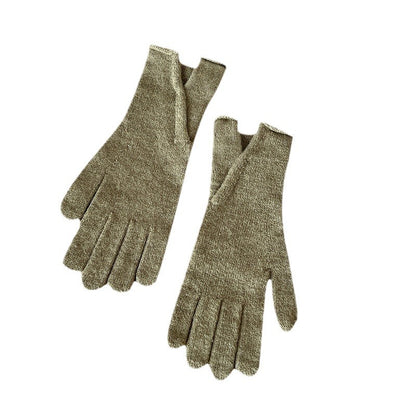 Women's Style Solid Color Touch Screen Outdoor Gloves